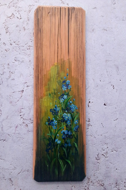 Deska Niezapominajki dł. 40 cm x szer.12 cm