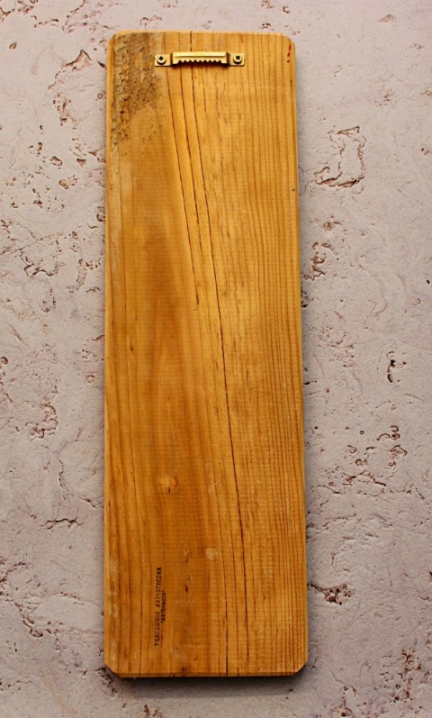 Deska Retro Anioł w chabrach i makach dł. 40 cm x szer. 12 cm Deska Retro Anioł w chabrach i makach dł. 40 cm x szer. 12 cm