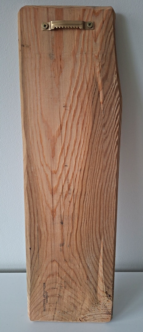 Deska Retro Anioł z pieskiem nr 6 dł.40cm x szer.12cm